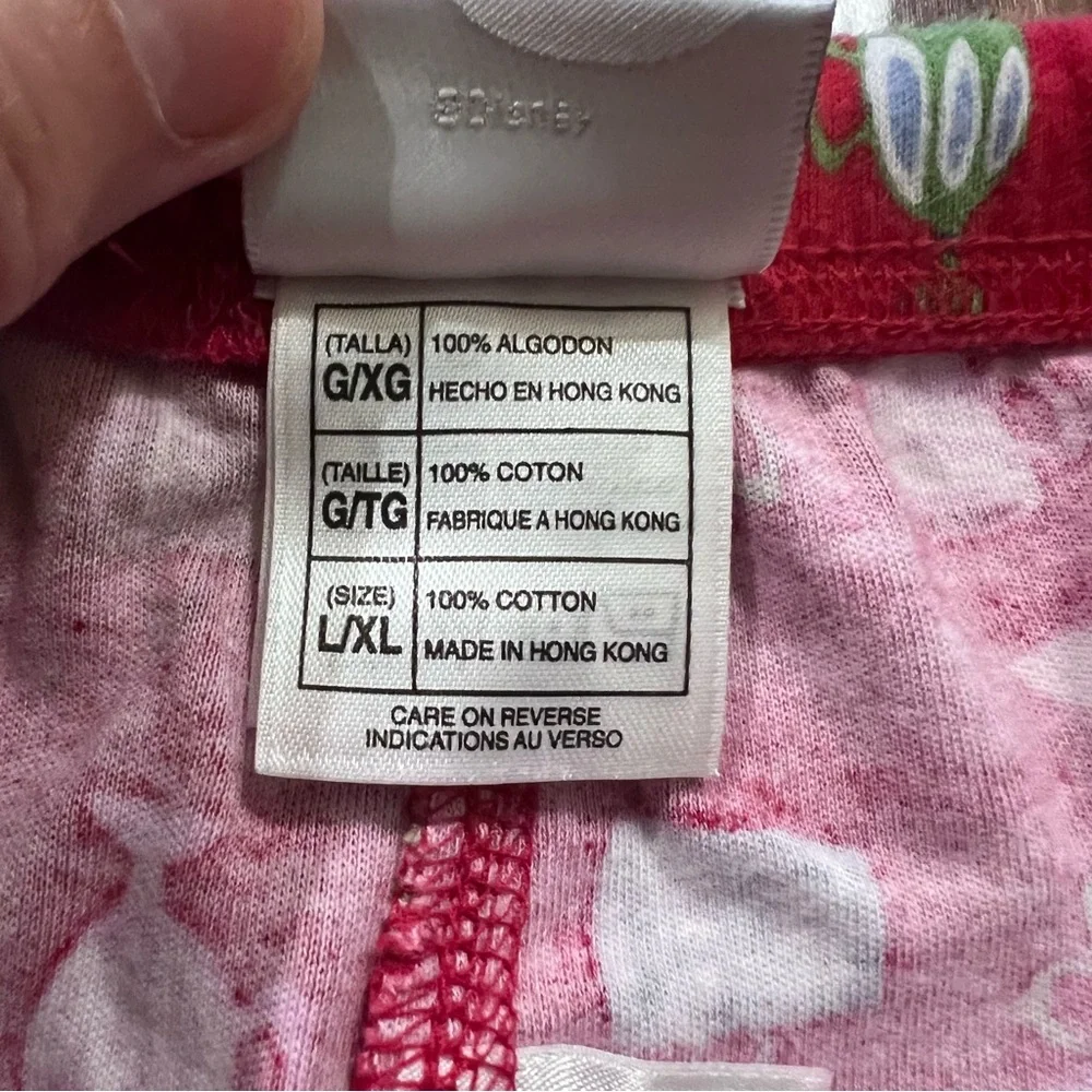 Vintage Disney Store Winnie the Pooh Red Pajama Set size large/XL - Picture 11 of 12
